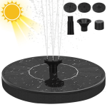 2 models Solar Fountain Pool Pond Waterfall Fountain Garden Decoration Outdoor Bird Bath