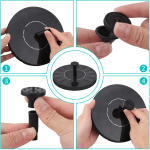 2 models Solar Fountain Pool Pond Waterfall Fountain Garden Decoration Outdoor Bird Bath - Image 6