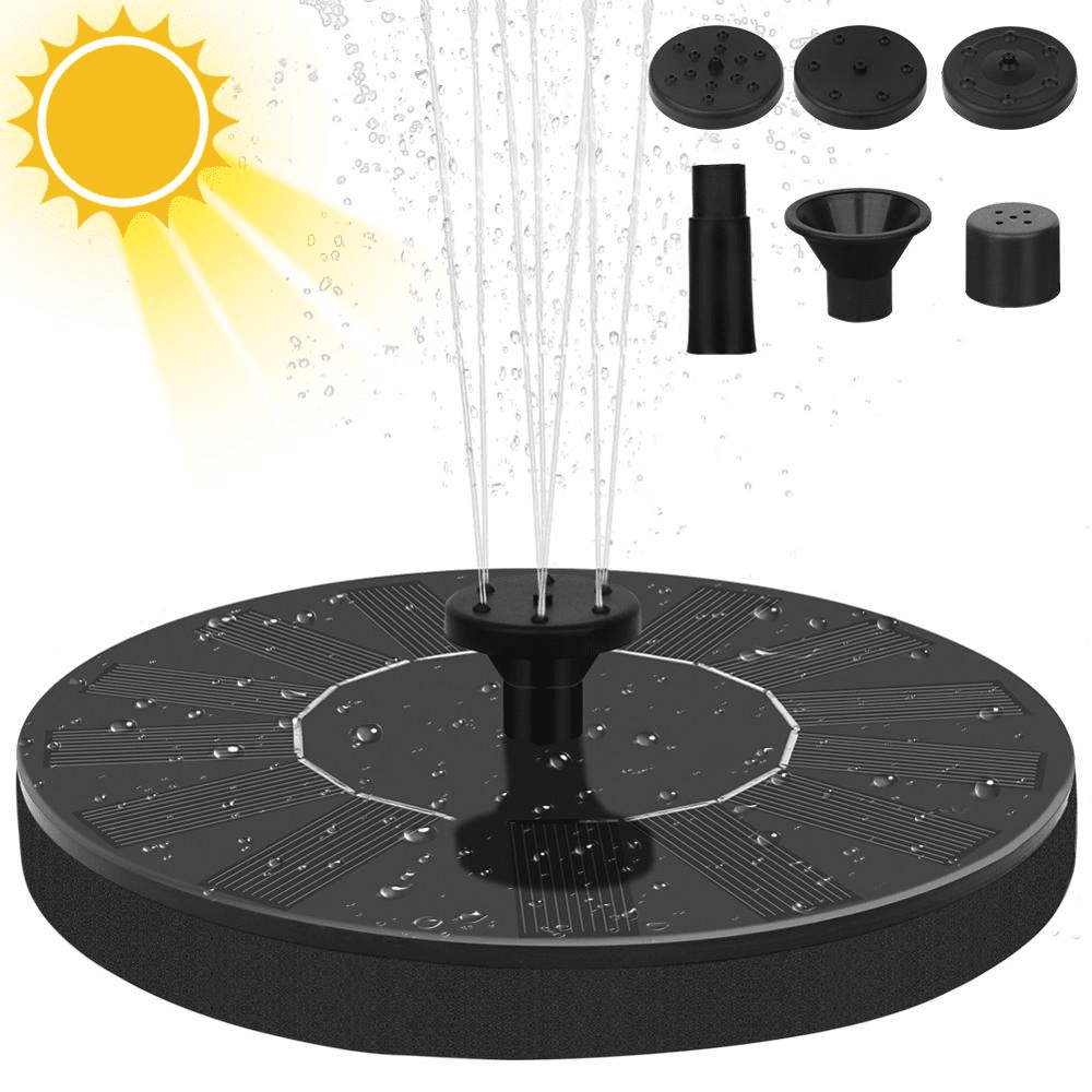 2 models Solar Fountain Pool Pond Waterfall Fountain Garden Decoration Outdoor Bird Bath 2 models Solar Fountain Pool Pond Waterfall Fountain Garden Decoration Outdoor Bird Bath