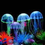 Colorful Artificial Glowing Effect Jellyfish Fish Tank Aquarium Decor Mini Submarine Ornament - Image 2