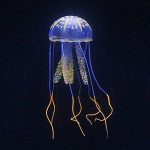 Colorful Artificial Glowing Effect Jellyfish Fish Tank Aquarium Decor Mini Submarine Ornament