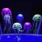 Colorful Artificial Glowing Effect Jellyfish Fish Tank Aquarium Decor Mini Submarine Ornament - Image 6