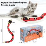 Creative Smart Sensing Cat Toys Electric Snake Interactive Toys USB Charging - Image 6