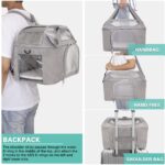 Pet Backpack Breathable Carrier Bag Travel Airline Approved - Image 5