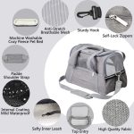 Pet Carrier Bag Portable Dog Backpack With Mesh Window Airline Approved - Image 5