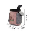 Outdoor Pet Dog Treat Pouch Portable Dog Training Bags Pet Food Container Puppy Snack - Image 6