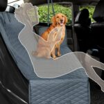Dog Car Seat Cover Waterproof Pet Travel Dog Carrier Hammock Car Rear Back Seat - Image 2