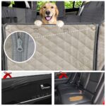 Dog Car Seat Cover Waterproof Pet Travel Dog Carrier Hammock Car Rear Back Seat - Image 5