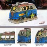 Resin Aquarium Ornaments Decorations Artificial Car Landscaping Accessories For Fish Tank - Image 4