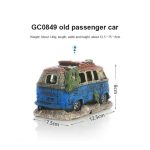 Resin Aquarium Ornaments Decorations Artificial Car Landscaping Accessories For Fish Tank - Image 6