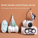 Smart Electronic Cat Toy Interactive Automatic Running LED With Ball And Stick Feather Intelligent Remote Control - Image 4