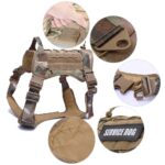 Tactical Dog Harness Pet Training Vest Dog Harness And Leash - Image 3