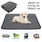 Anti-slip Dog Pee Pad Blanket Reusable Absorbent Diaper Washable Puppy Training - Image 3