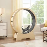 47 inch large wheel cat exerciser for longer life,