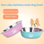 Best Non-Slip Dog Bowls: High Capacity Stainless Steel