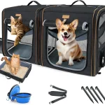 2-in-1 Dog and Cat Carrier for Small, Medium and Large Pets up to 45 Pounds